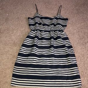 Striped J. Crew dress
